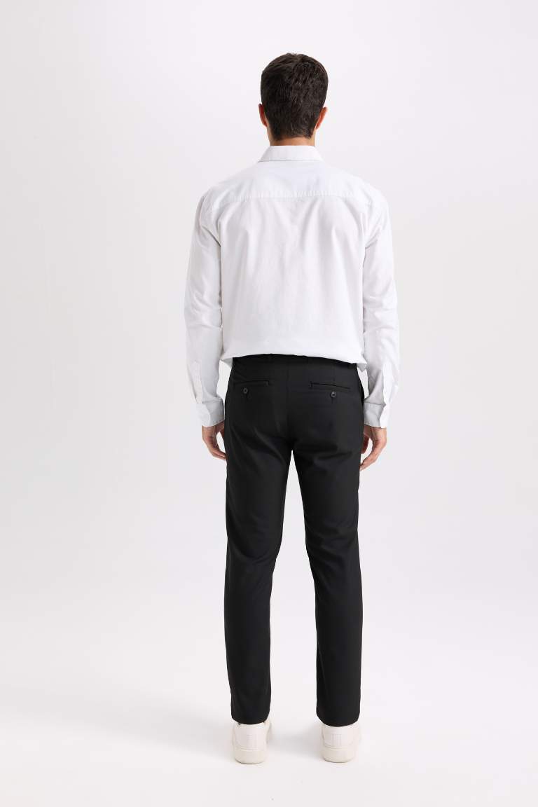 Slim Fit Skinny Leg Trousers