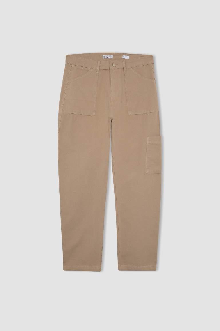 Straight Fit Trousers