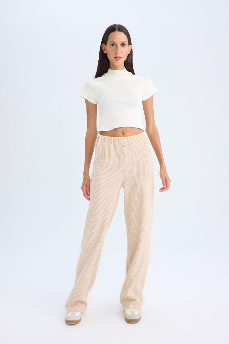 Flayer Fit Straight Leg Trousers