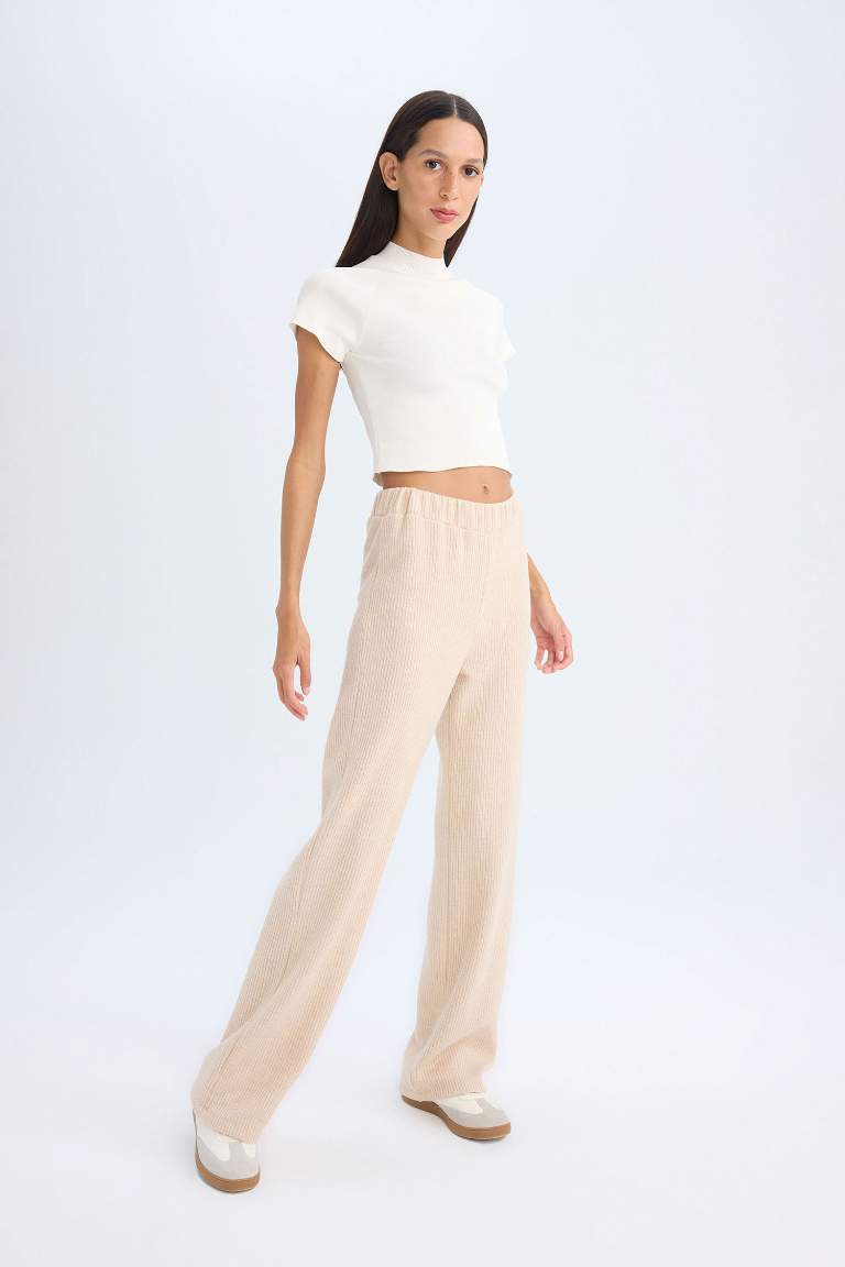 Flayer Fit Straight Leg Trousers