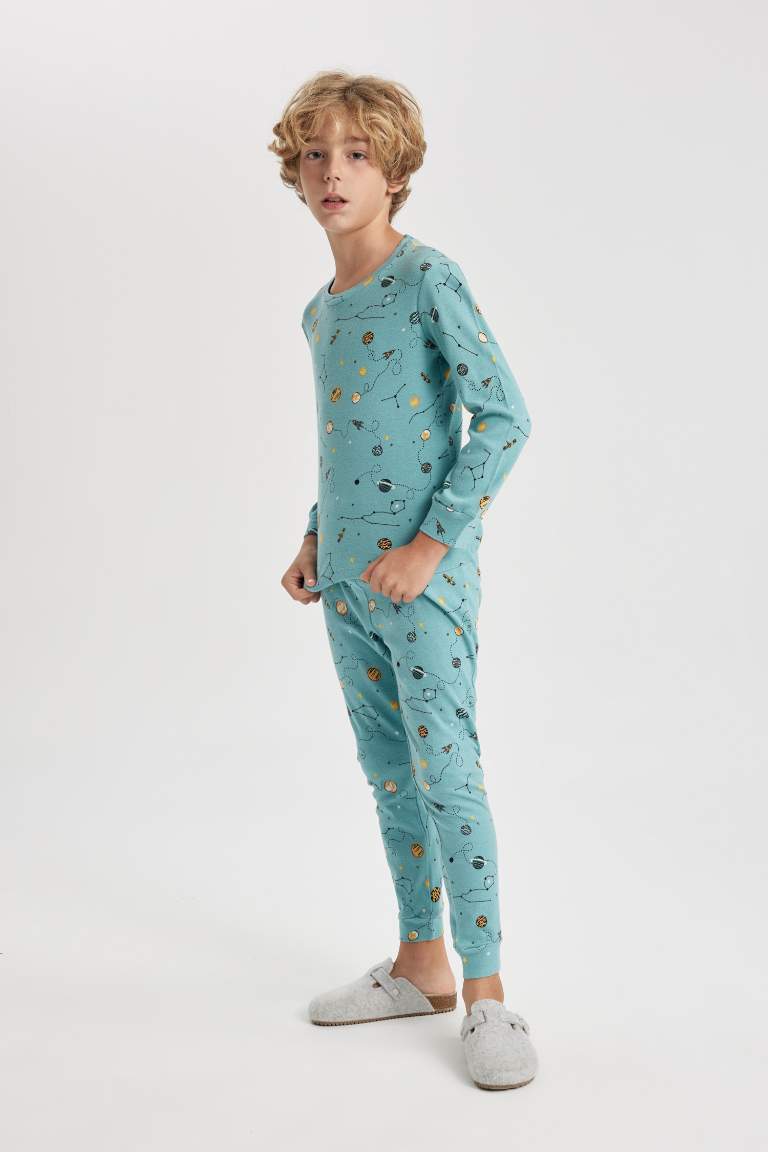 2 piece Regular Fit Knitted Pyjamas