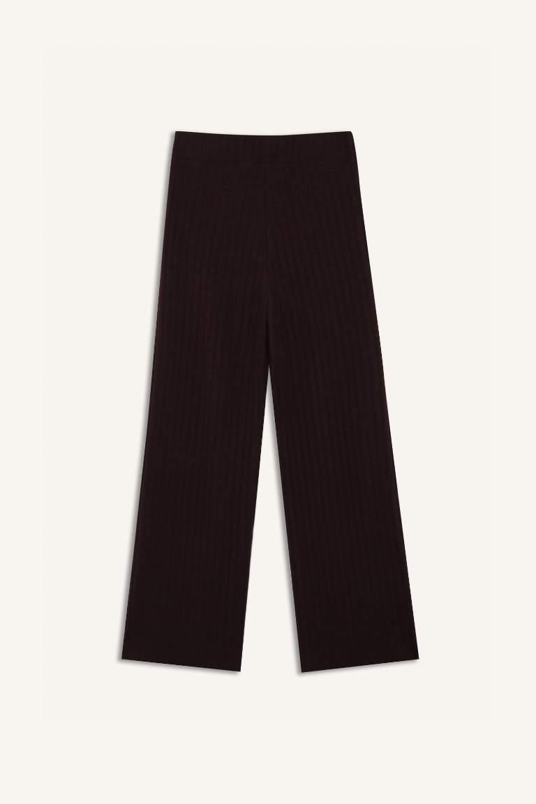 Normal Waist Corduroy Camisole Fabric Basic Wide Leg Sweatpants