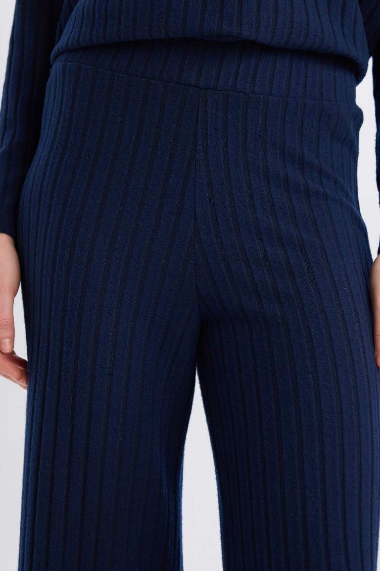 Regular Fit Normal Waist Corduroy Trousers