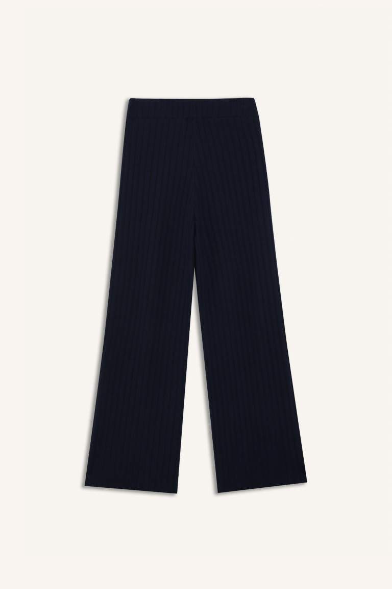 Regular Fit Normal Waist Corduroy Trousers