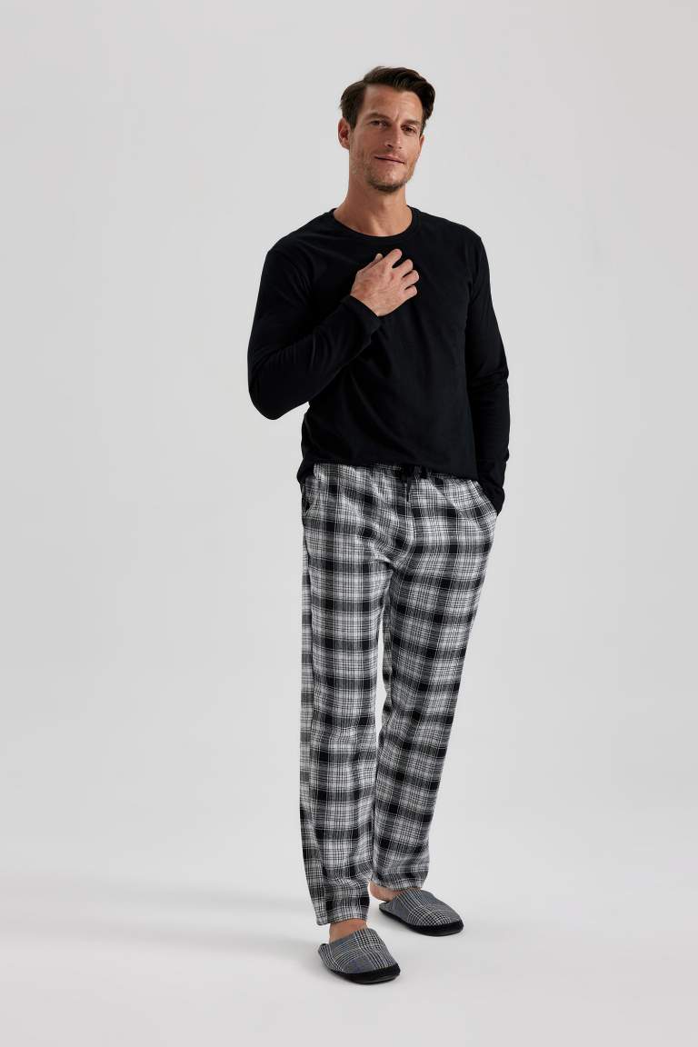 Regular Fit Uzun Kollu Pijama Takımı