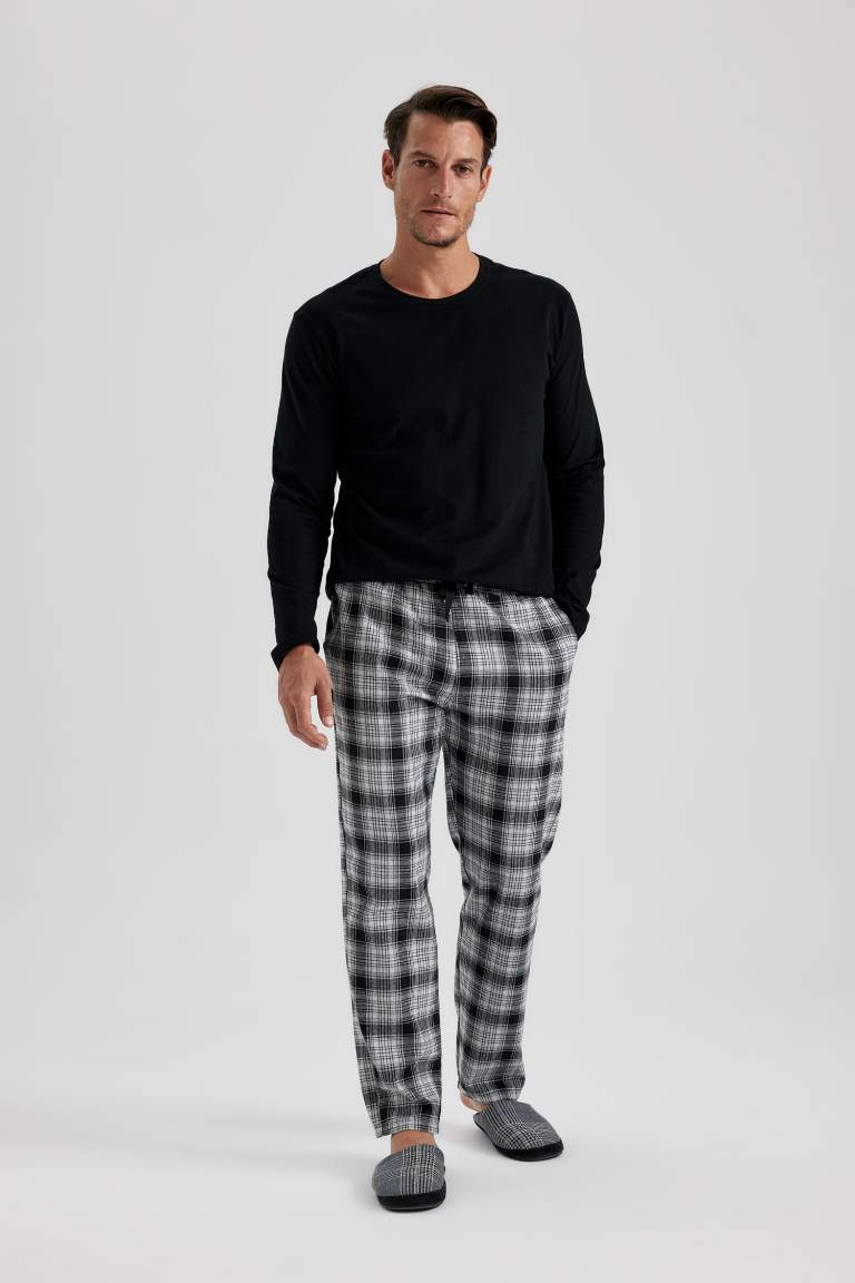 Regular Fit Uzun Kollu Pijama Takımı