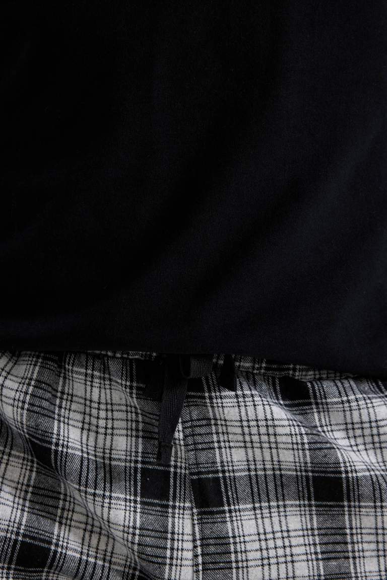 Regular Fit Uzun Kollu Pijama Takımı