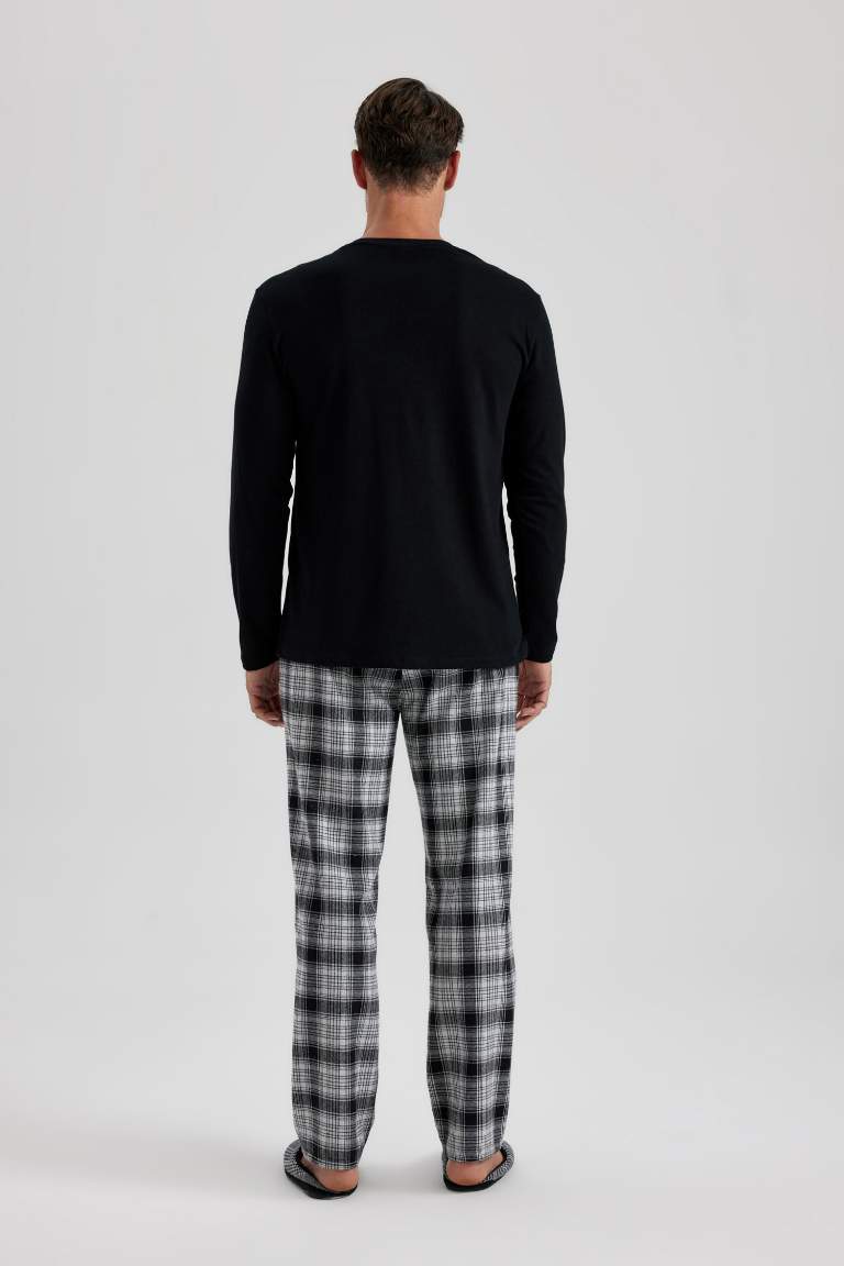 Regular Fit Uzun Kollu Pijama Takımı
