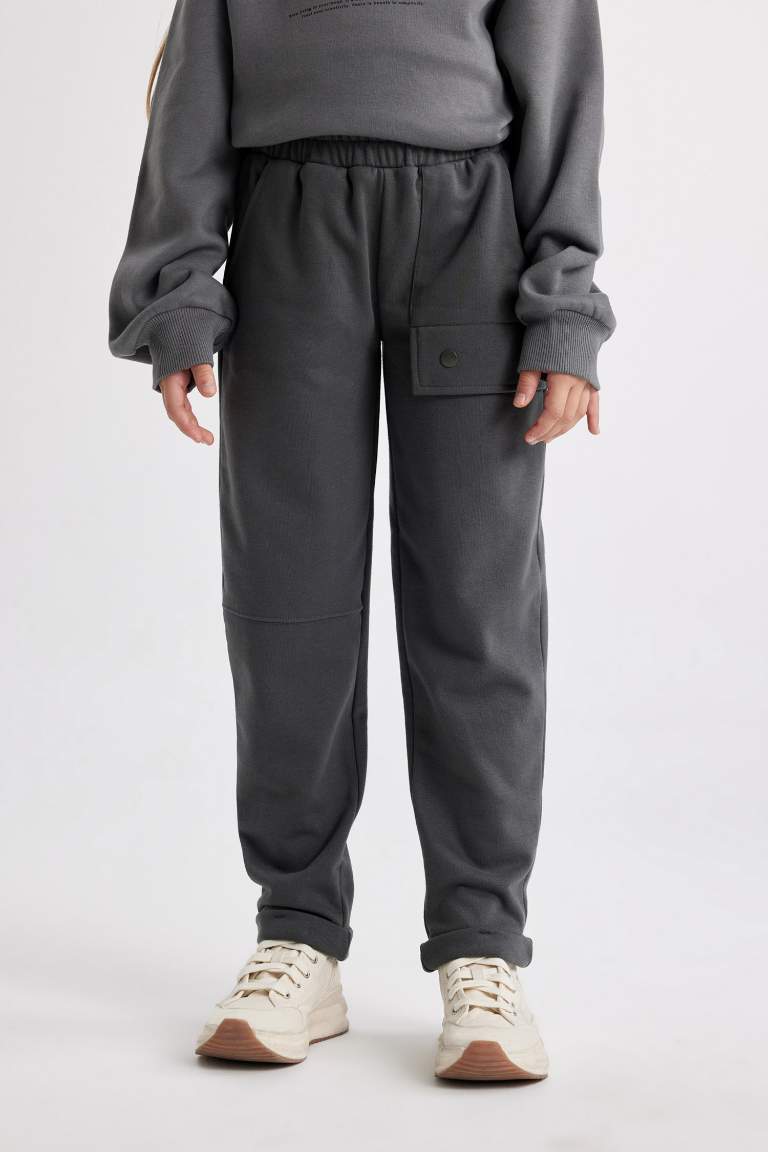 Girl Carrot Fit Sweatpants