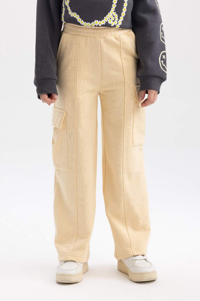 Girl Cargo Fit Sweatpants