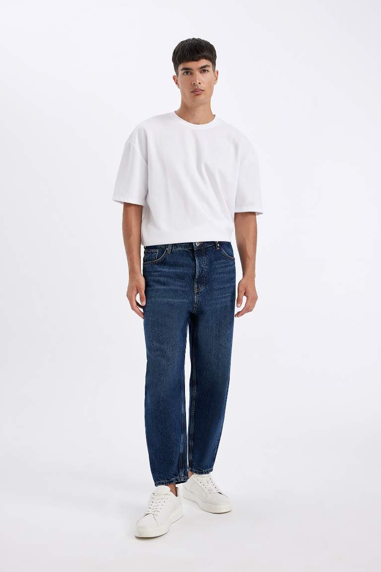 Wiser Wash Balloon Fit Bol Kalıp Yüksek Bel Normal Paça Jean Pantolon