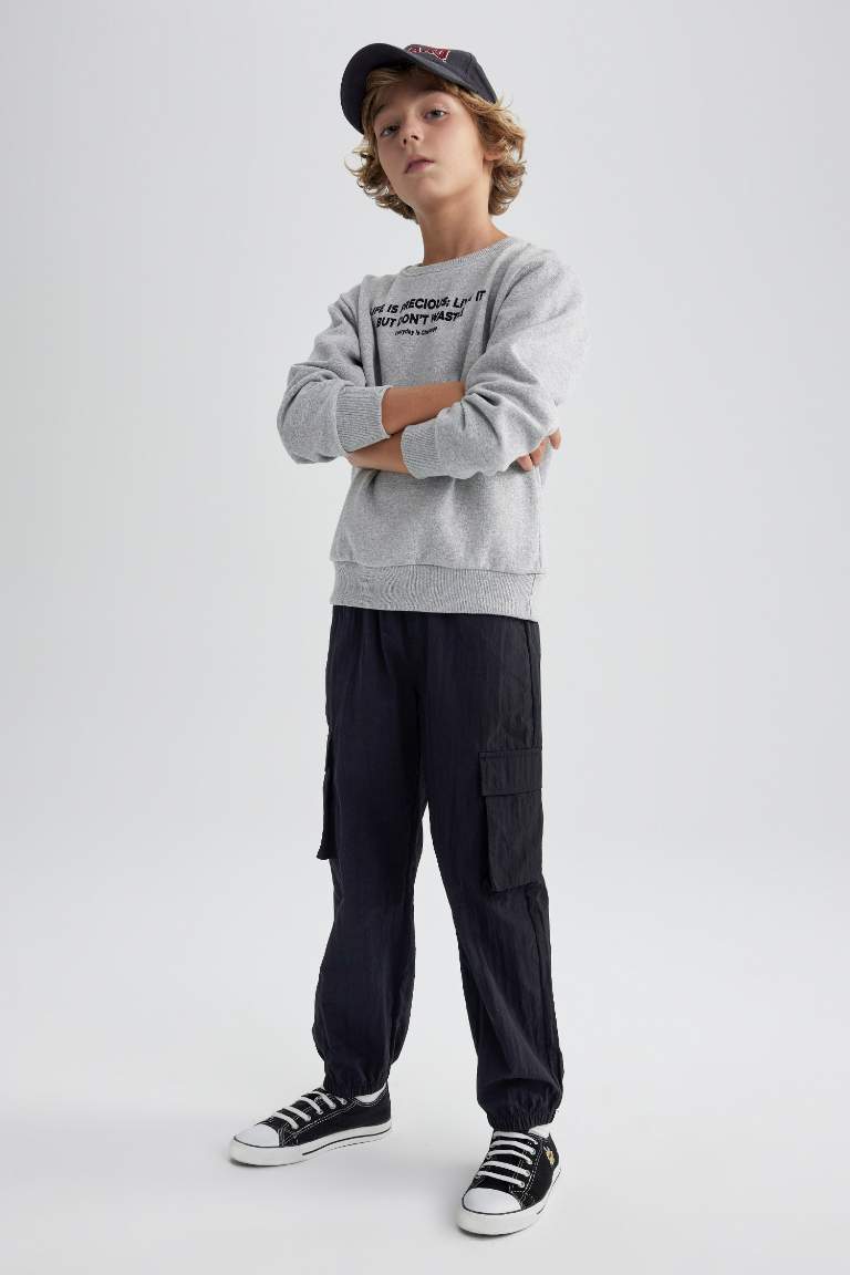 Boy Cargo Jogger Trousers