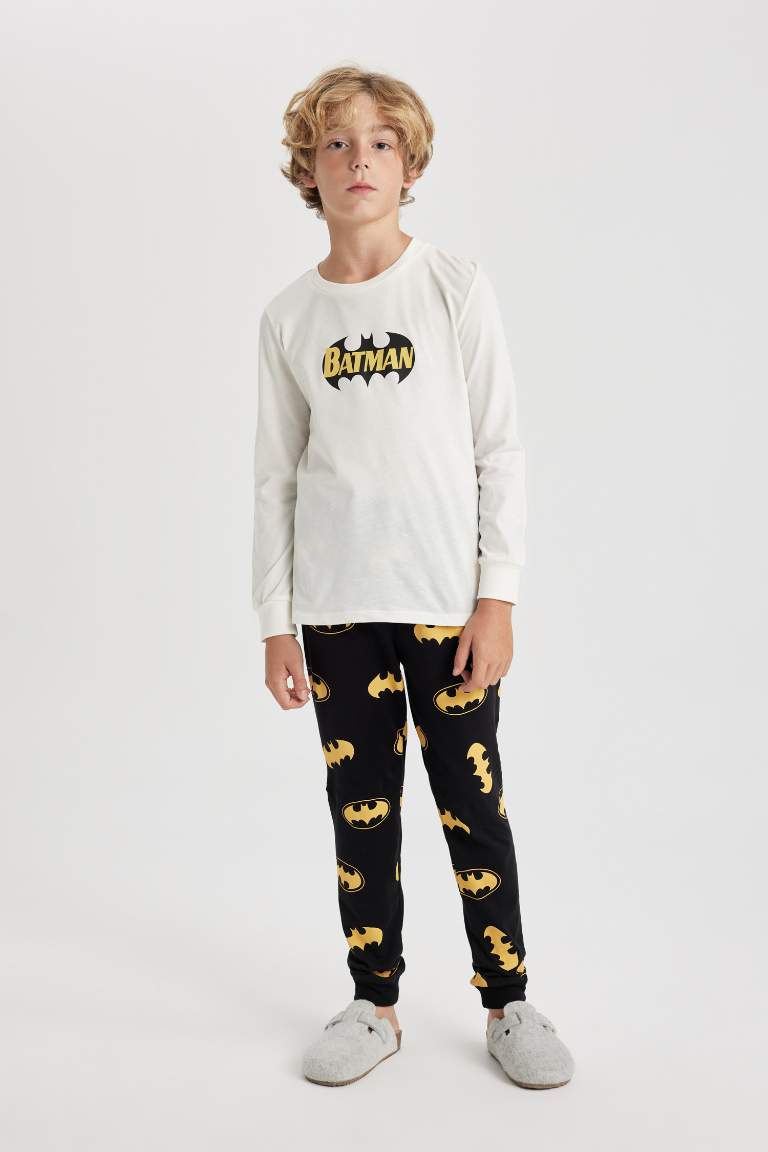 2 piece Regular Fit Batman Licence Knitted Pyjamas