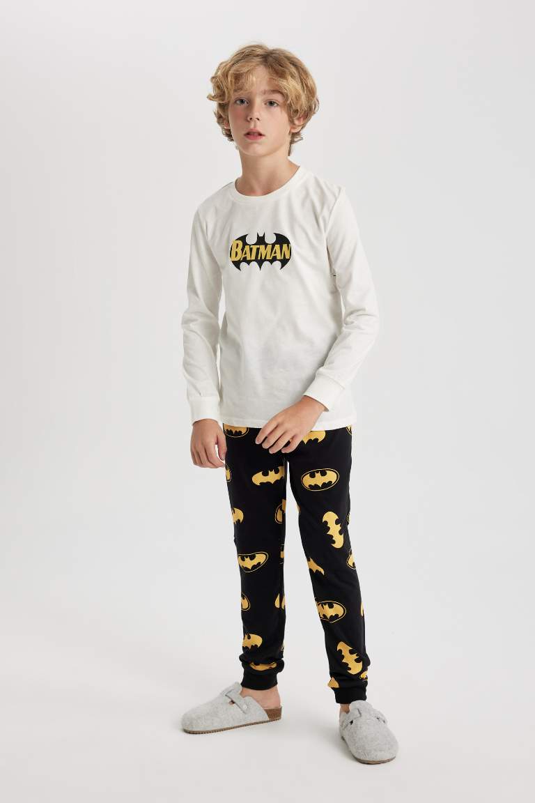 2 piece Regular Fit Batman Licence Knitted Pyjamas