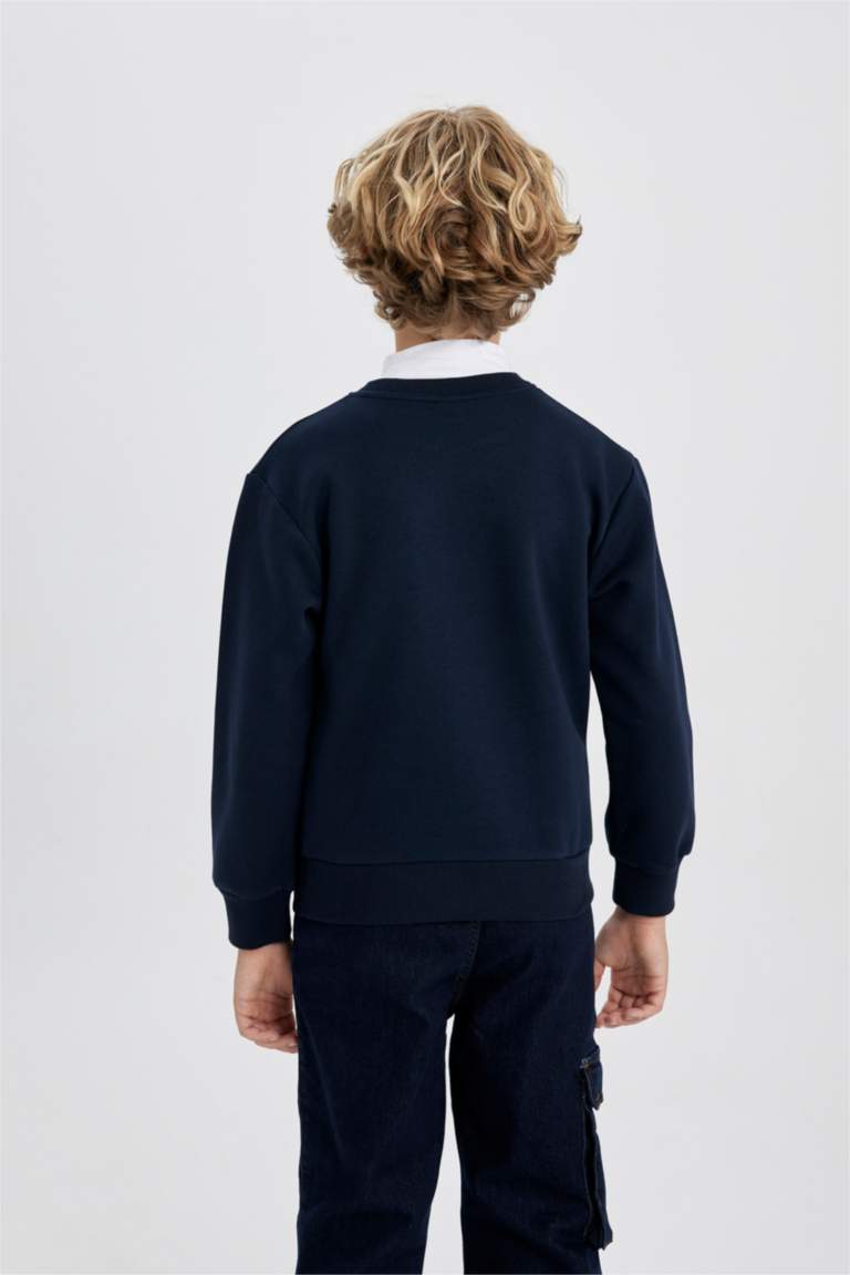 Pantalon en denim pur coton pour enfant coupe régulière FAGOTTINO pour Bébé Garçon | OVS