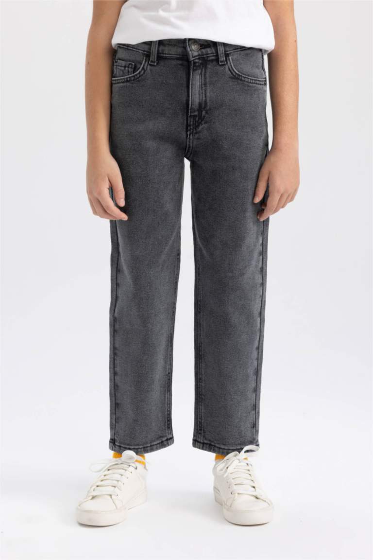 Anthrazit Jungen Loose Fit Jeans 2935189 DeFacto