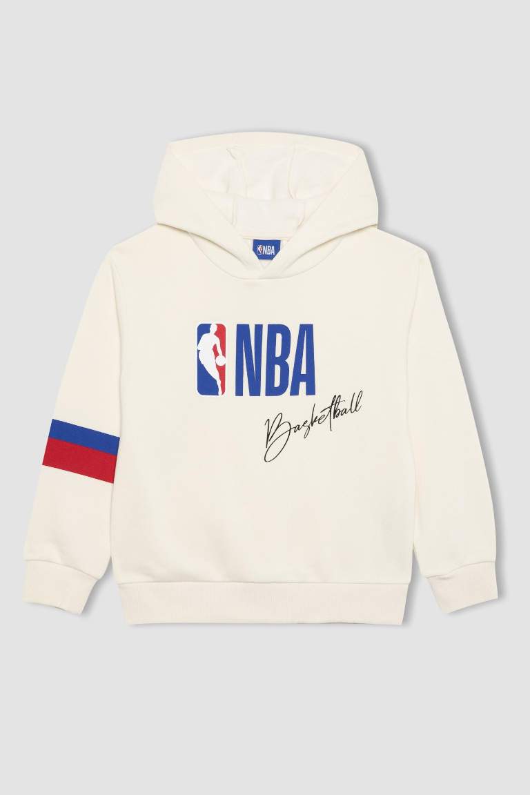 Erkek Çocuk NBA Wordmark Sweatshirt Eşofman Altı 2'li Takım