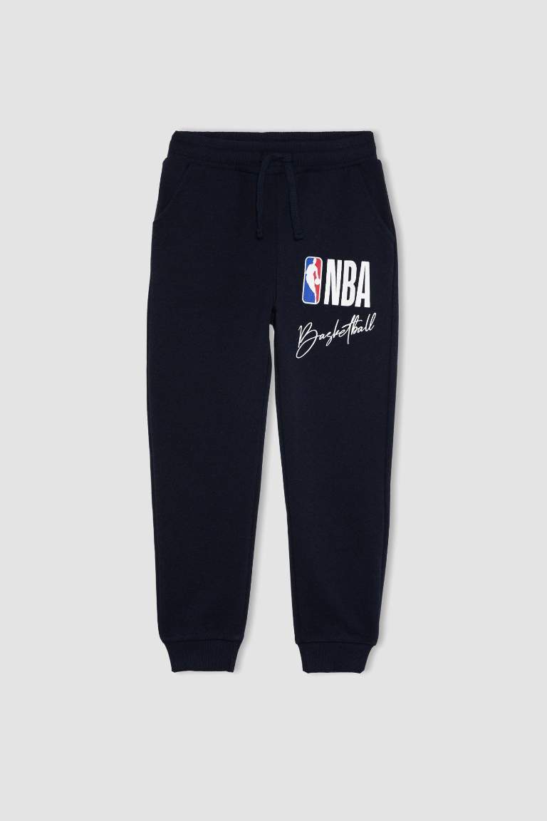 Erkek Çocuk NBA Wordmark Sweatshirt Eşofman Altı 2'li Takım