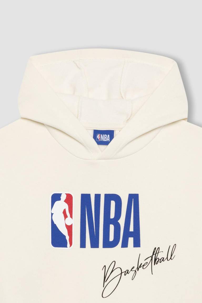 Erkek Çocuk NBA Wordmark Sweatshirt Eşofman Altı 2'li Takım
