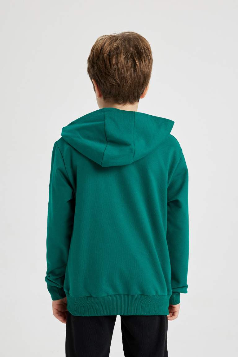 Erkek Çocuk Marvel Comics Kapüşonlu Sweatshirt