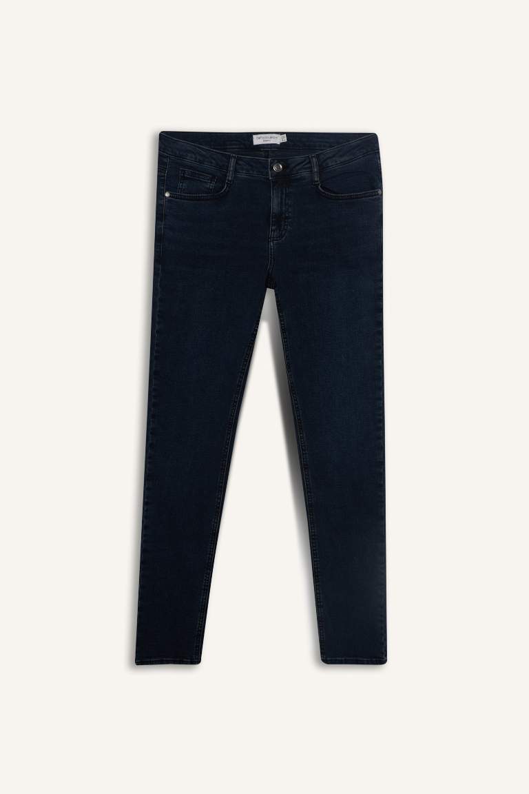 Carlo Skinny Fit Ekstra Dar Kalıp Normal Bel Ekstra Dar Paça Jean Pantolon