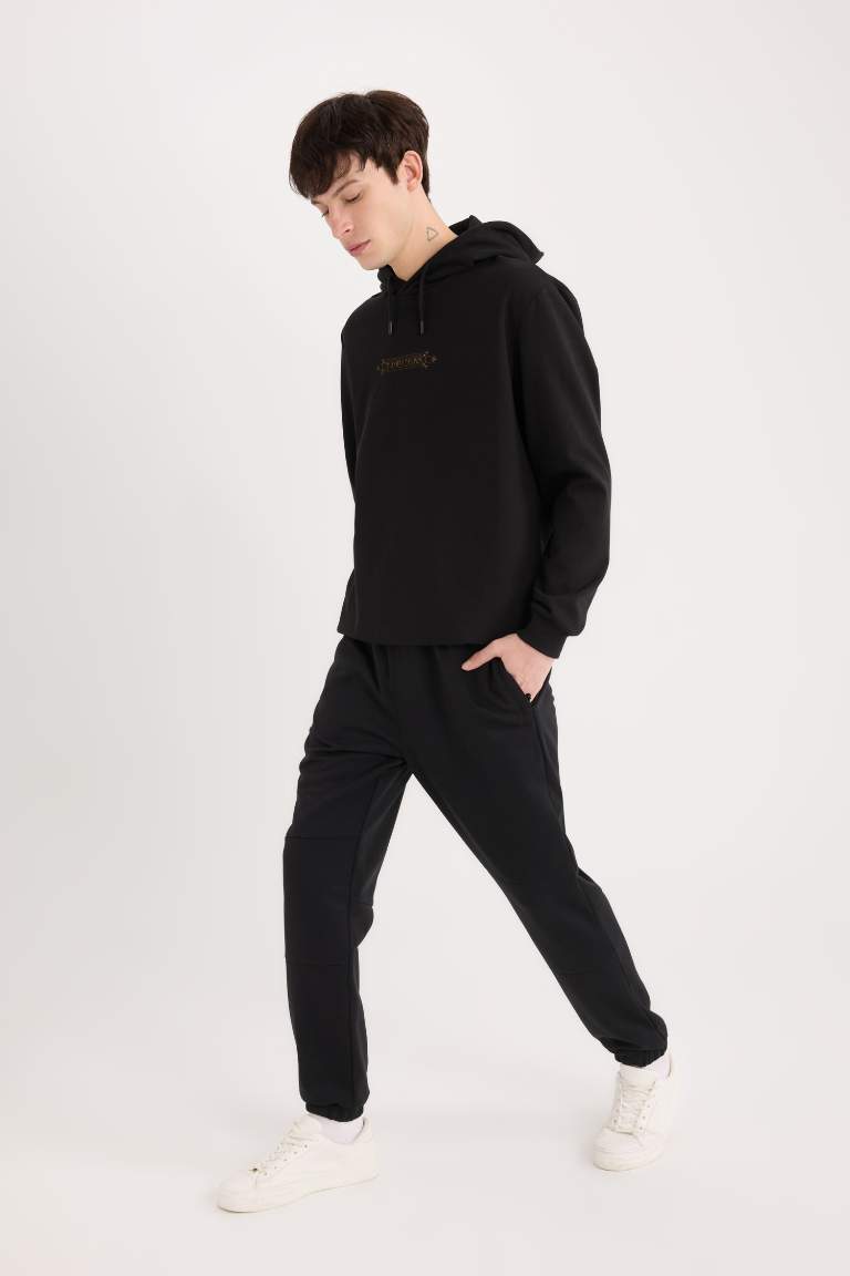 Regular Fit Zipper Pocket Sweatpants