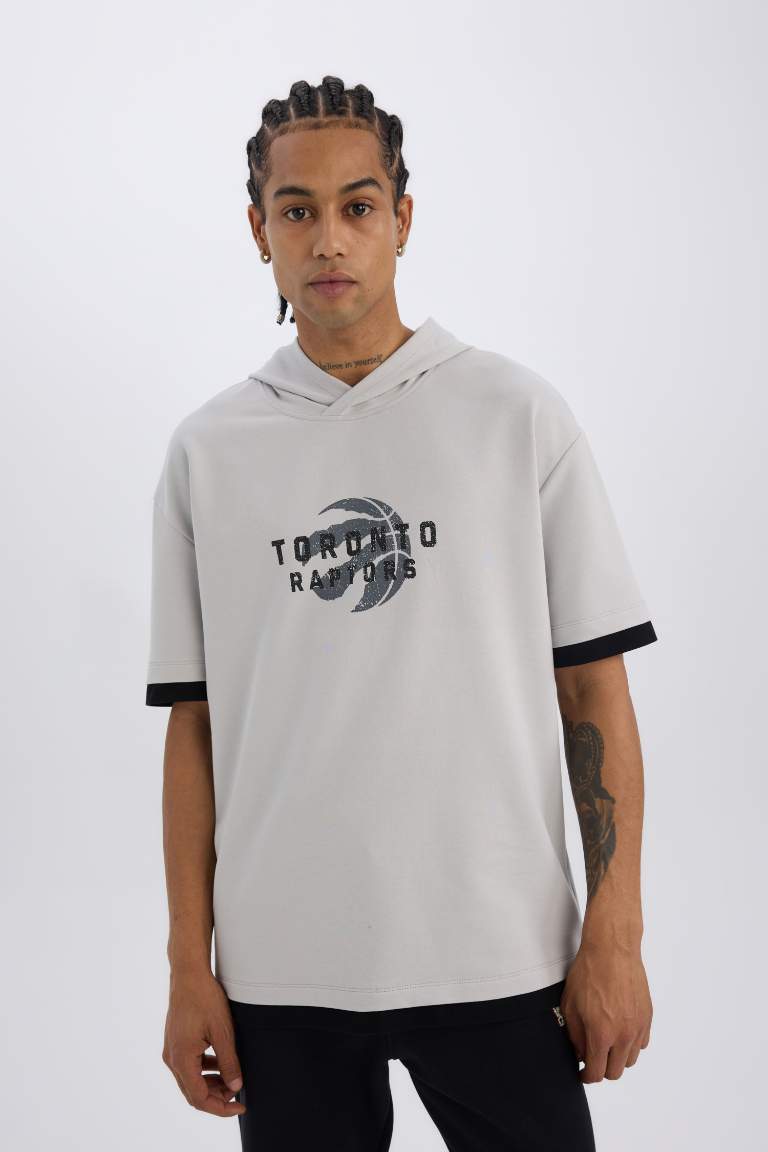 T-shirt de sport NBA oversize à capuche de DeFactoFit