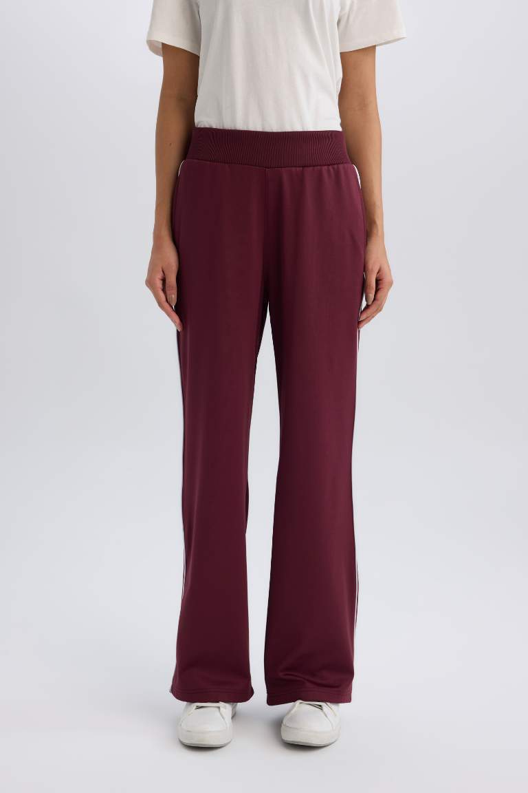 Wide Leg Wide Leg With Pockets Pique Trousers