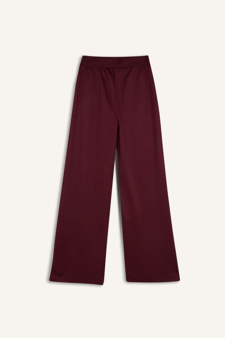 Wide Leg Wide Leg With Pockets Pique Trousers