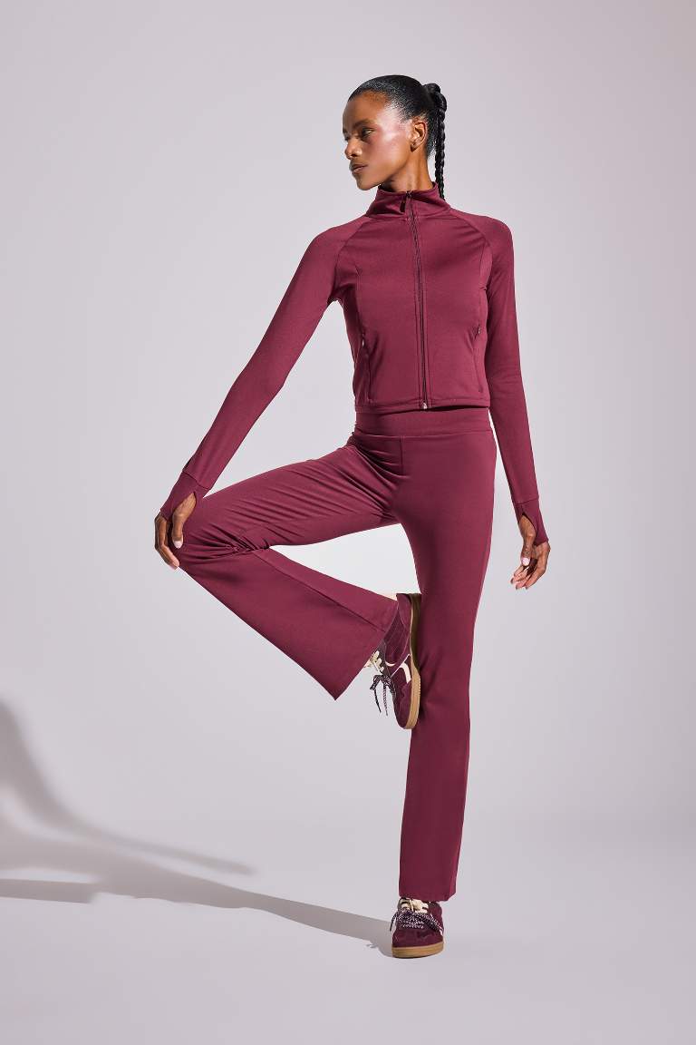 DeFactoFit Flare Fit Regular Length Sports Trousers