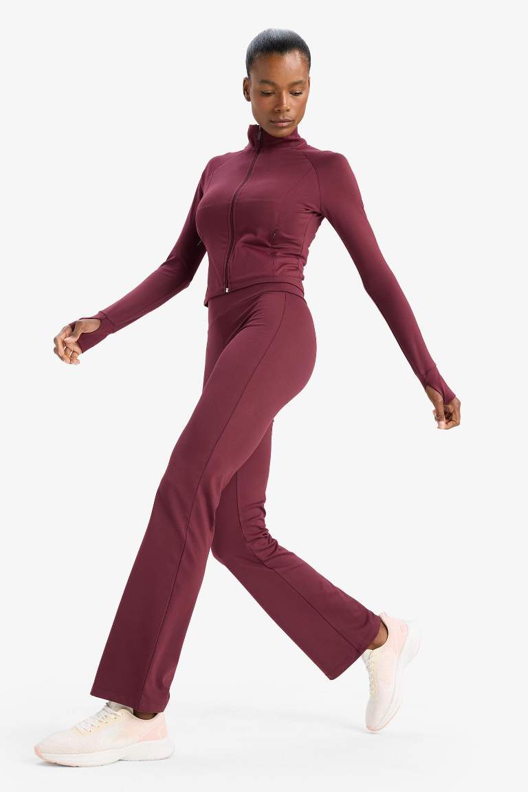 DeFactoFit Flare Fit Regular Length Sports Trousers