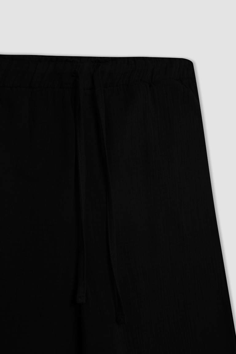 jogger Ankle Length With Pockets Woven Trousers