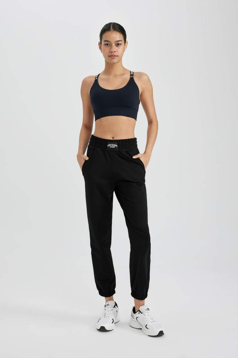 DeFactoFit Crew Neck Sports Bra