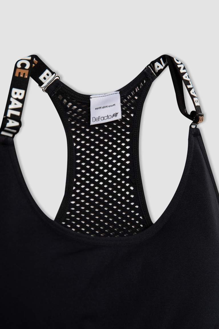 DeFactoFit Crew Neck Sports Bra