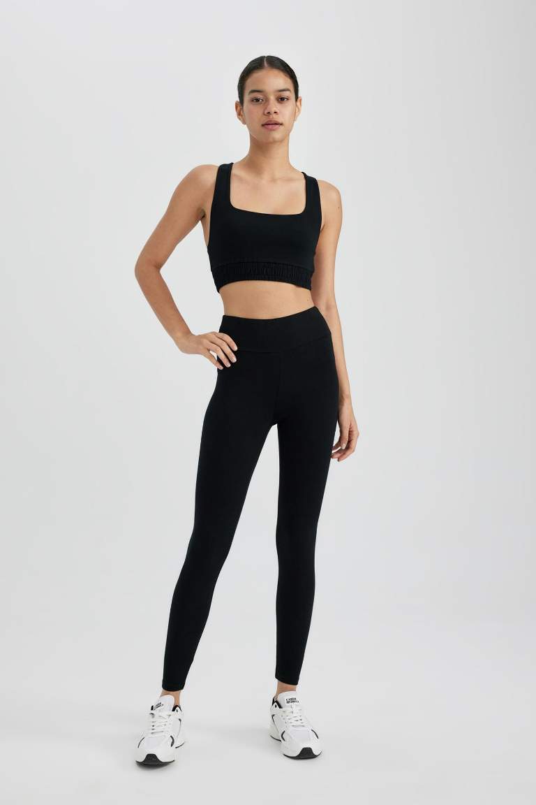 DeFactoFit Crew Neck Sports Bra