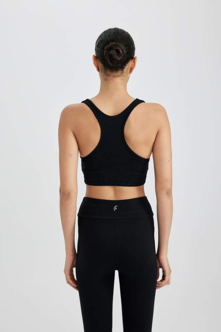 DeFactoFit Crew Neck Sports Bra