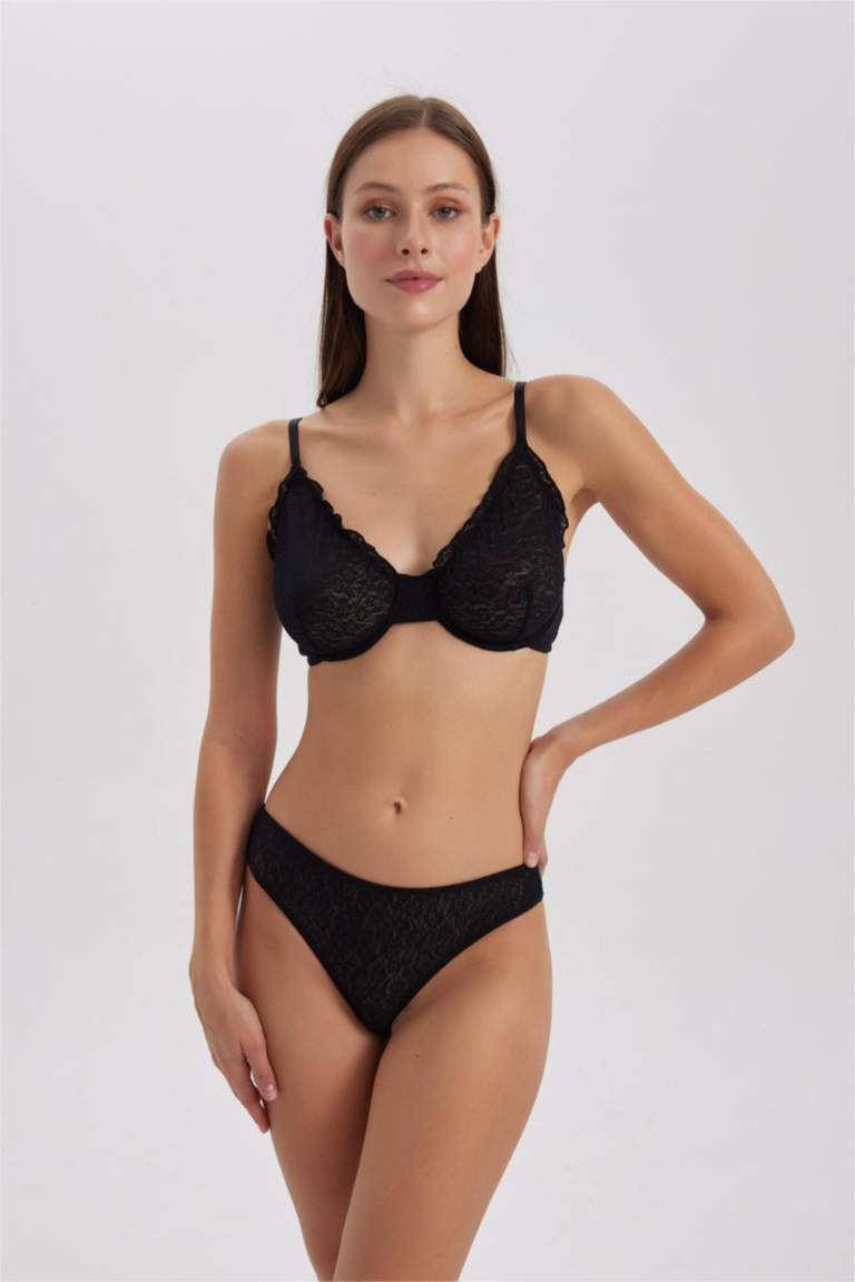 Fall in Love Lace Brazilian Slip Panties