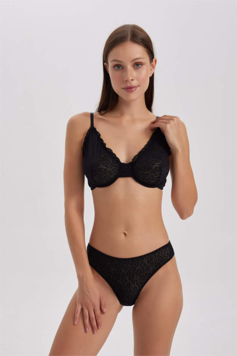 Fall in Love Lace Brazilian Slip Panties