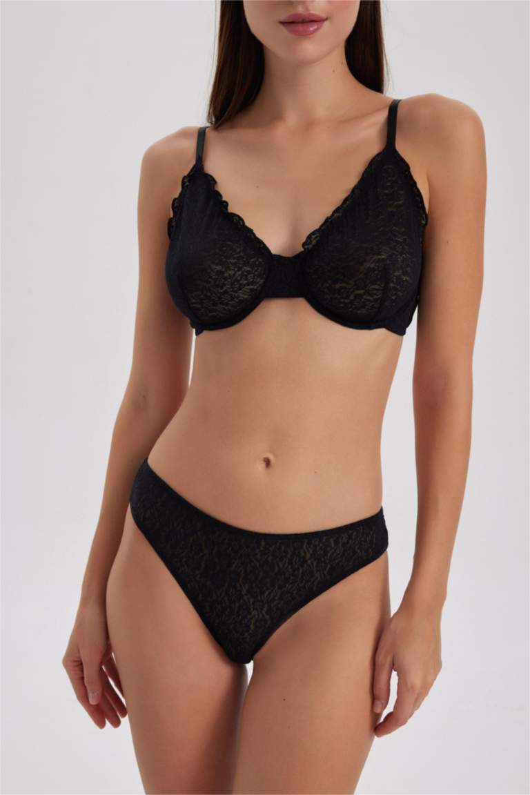 Fall in Love Lace Brazilian Slip Panties