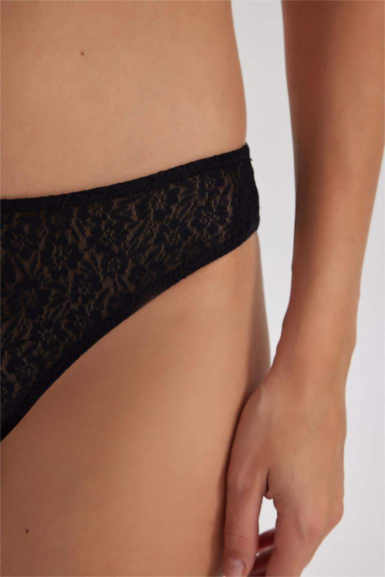 Fall in Love Lace Brazilian Slip Panties