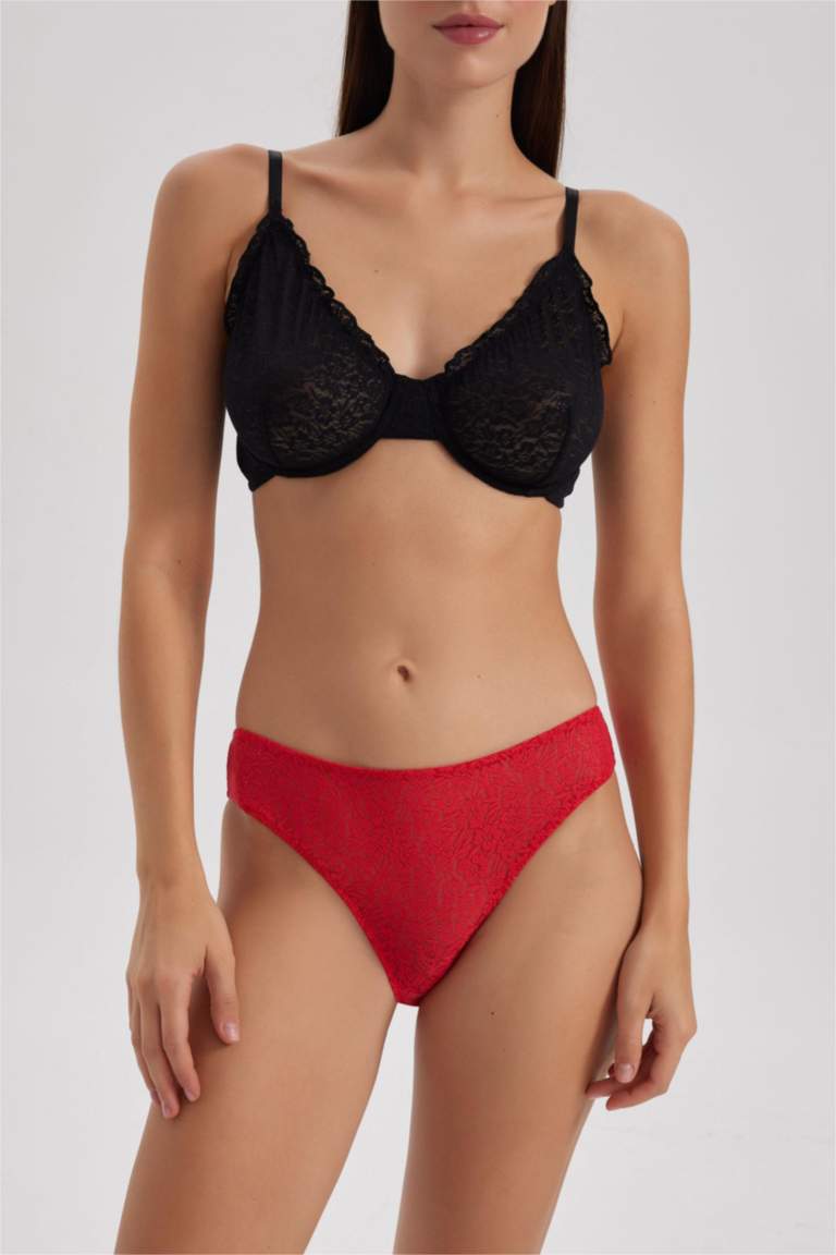 Fall in Love Lace Brazilian Slip Panties