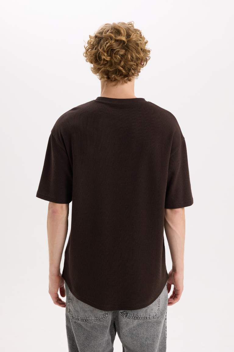 Boxy Fit Crew Neck T-Shirt