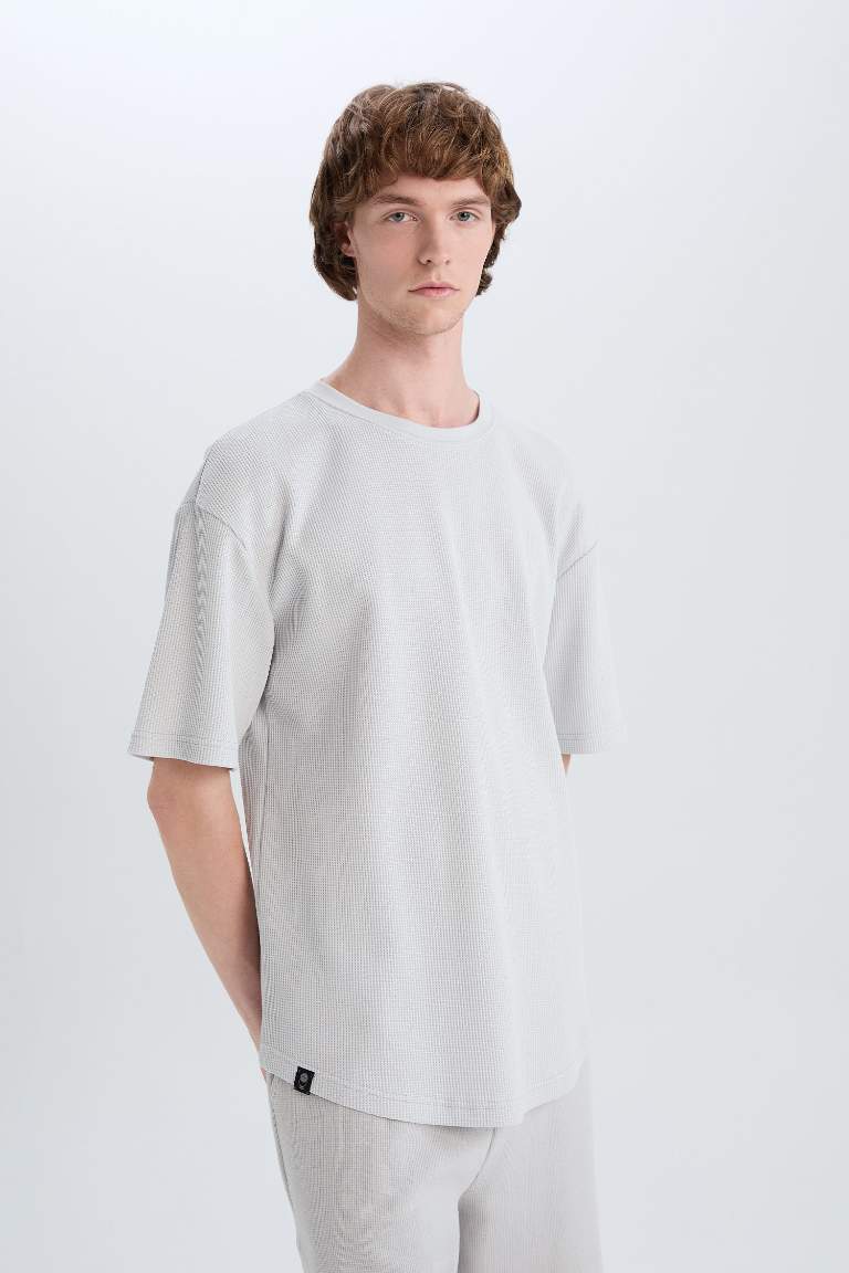 Boxy Fit Crew Neck T-Shirt