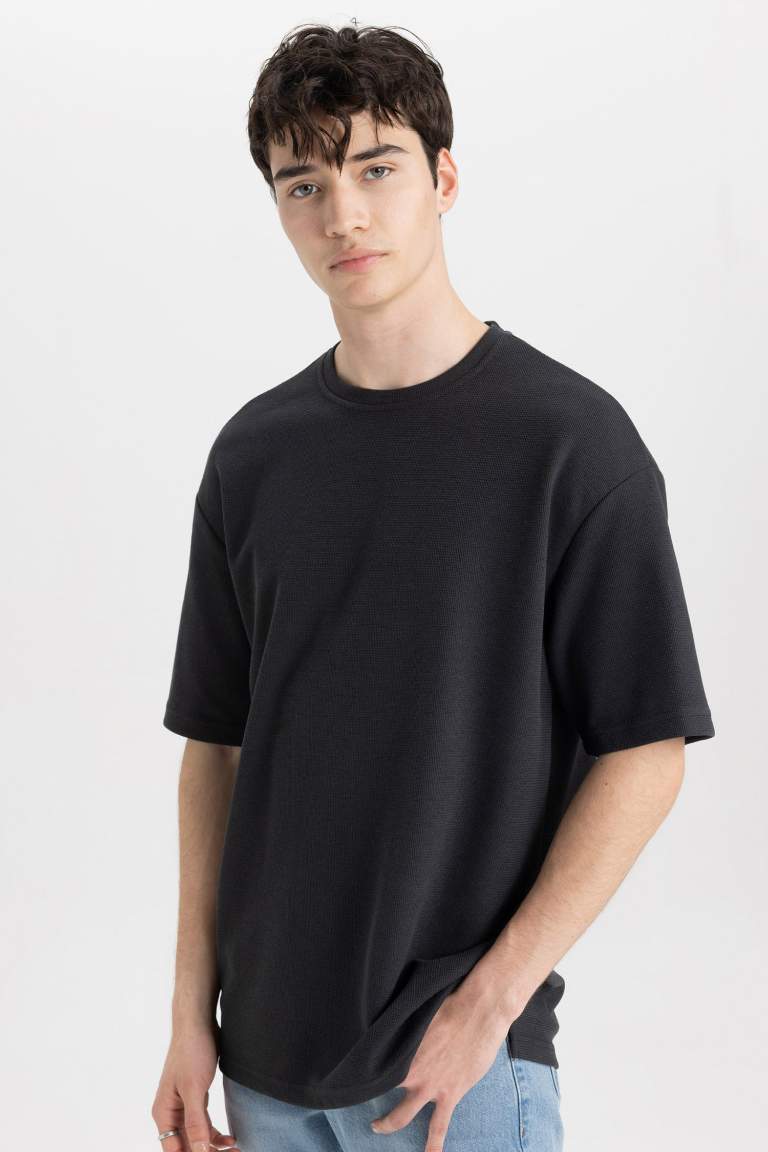 Comfort Regular Fit Heavy Fabric Basic T-Shirt