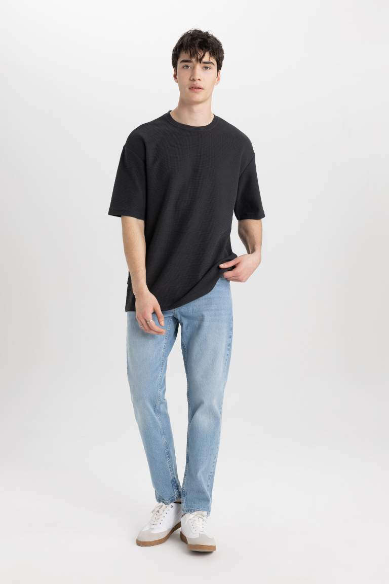 Comfort Regular Fit Heavy Fabric Basic T-Shirt