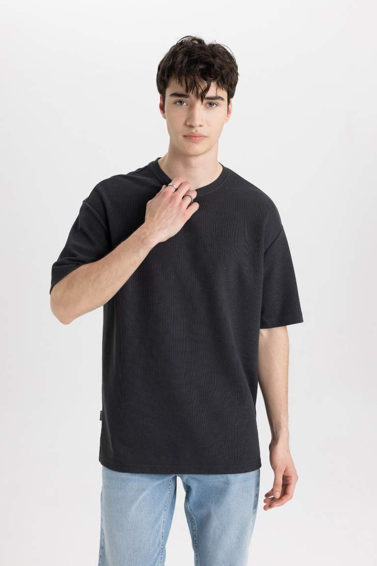 Comfort Regular Fit Heavy Fabric Basic T-Shirt