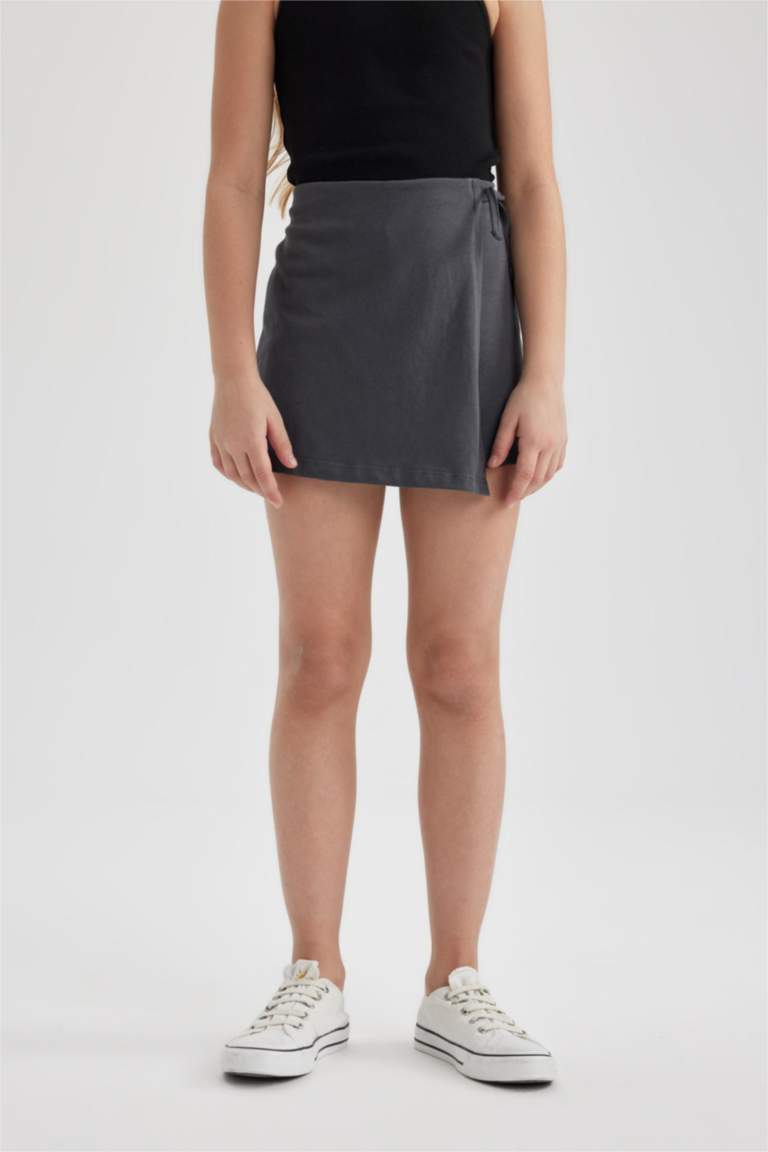 Girl Regular Fit Knitted Skirt