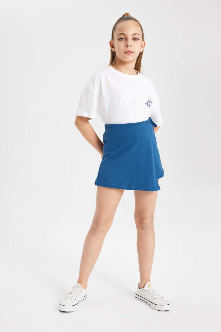 Girl Regular Fit Knitted Skirt