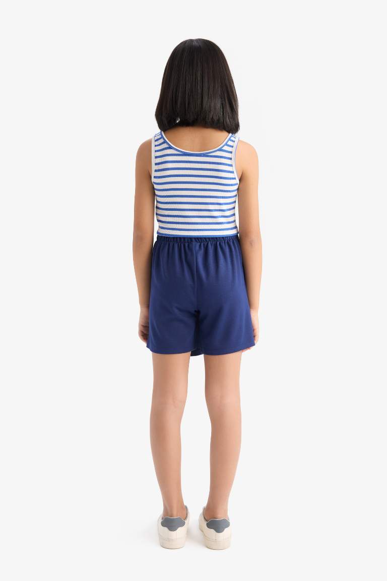 Short-jupe basique pour fille