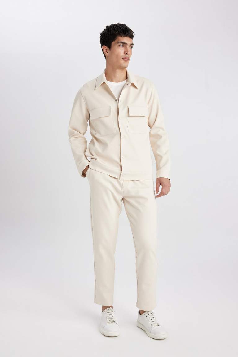 Relax Fit Regular Hem Trousers